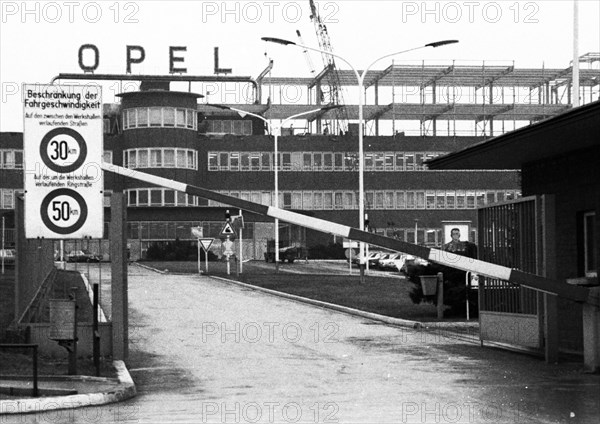 The Opel plant in Bochum