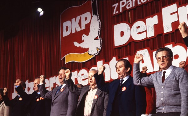 Nuremberg. 7th Party Congress of the German Communist Party