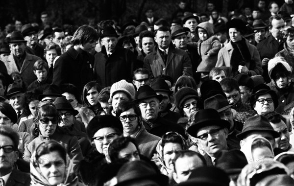 The traditional tribute to murdered Nazi victims on Good Friday 1945 in Rombergpark in Dortmund is also a demonstration