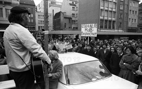 During the election campaign for the 1969 Bundestag elections