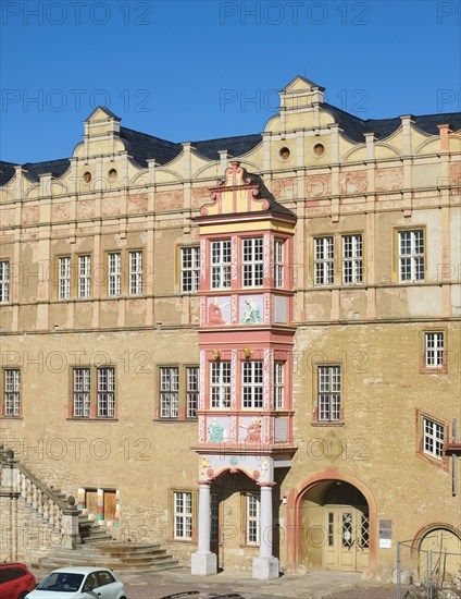 Bay window on the Joachim-Ernst-Bau