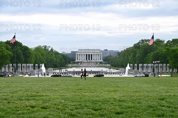 National Mall with Lincoln Memorial and Reflecting Pool