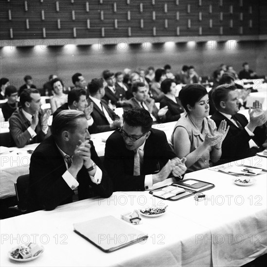 Dialogue in Germany was the motto of a conference of youth associations from East and West in June 1966 in the town hall in Oberhausen