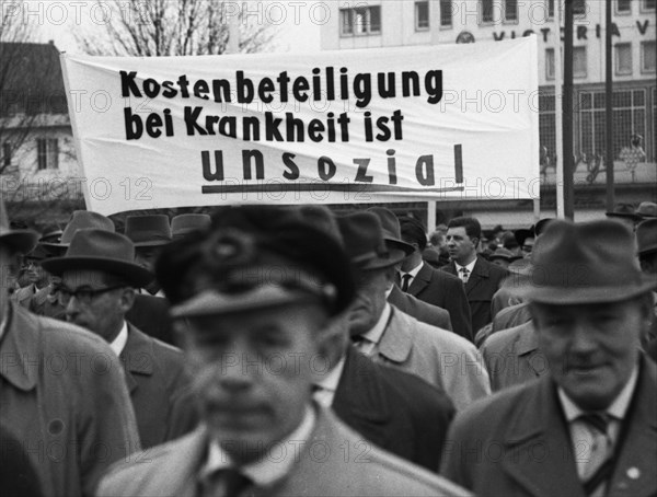 May Day demonstrations of the German Trade Union Federation