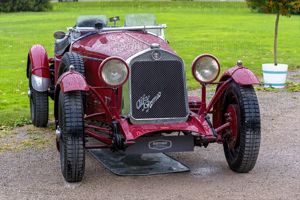 Vintage car Alfa 6C 1750 Testa Fissa