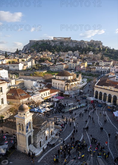 View of the Old Town of Athens