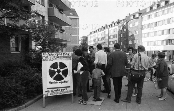 With street protests and the collection of signatures