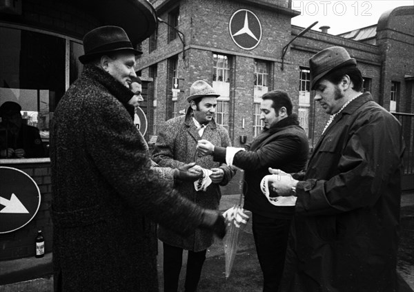 The collective bargaining dispute in the metal industry ended on 23 November 1971