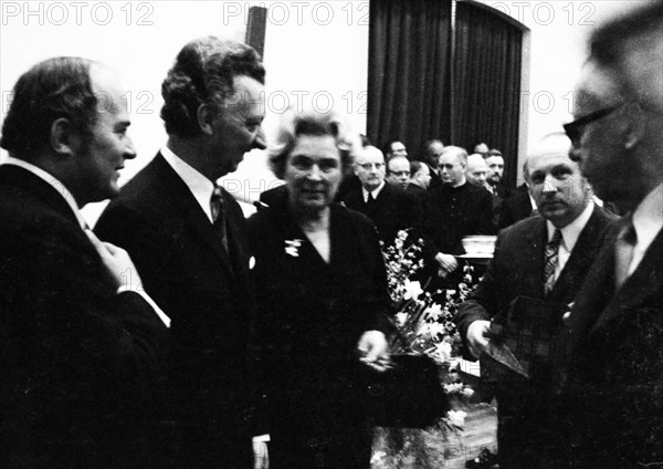 The visit of Federal President Gustav Heinemann and his woman Hilda to Paderborn on 9 March 1972 was to the city