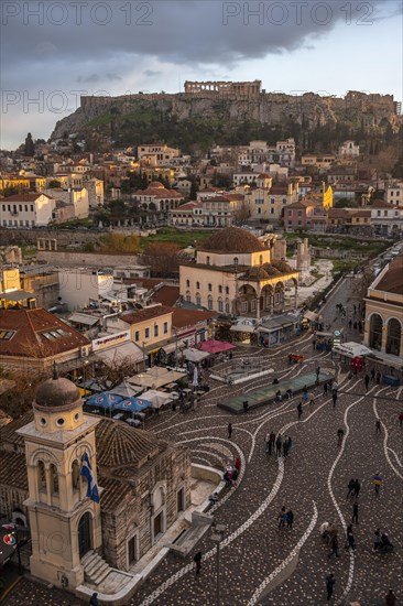 View of the Old Town of Athens