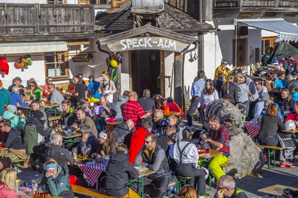 Speck-Alm mountain inn and apres-ski hut