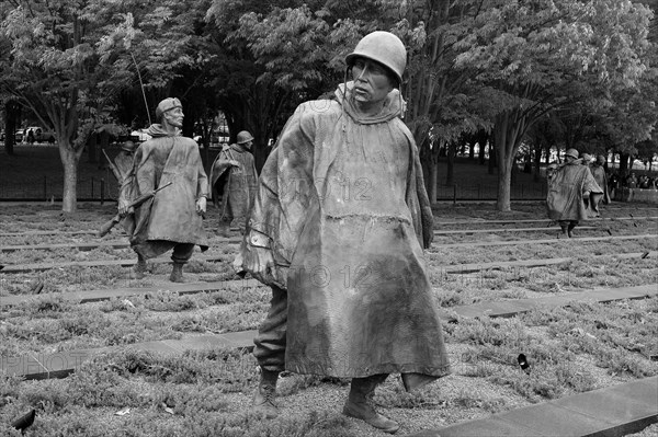 Korean War Veterans Memorial on the National Mall