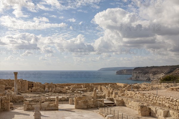 Excavation site of the ancient city of Kourion