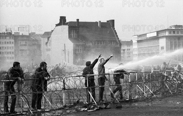 During the election campaign of the right-wing National Democratic Party of Germany