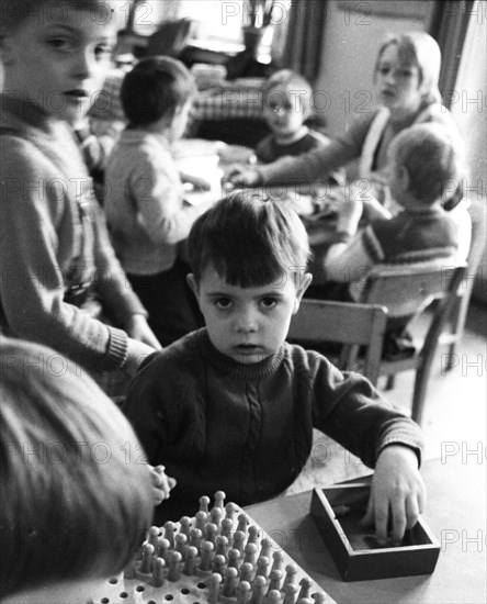 This colliery kindergarten with lots of music and paintings by Ruhrkohle AG