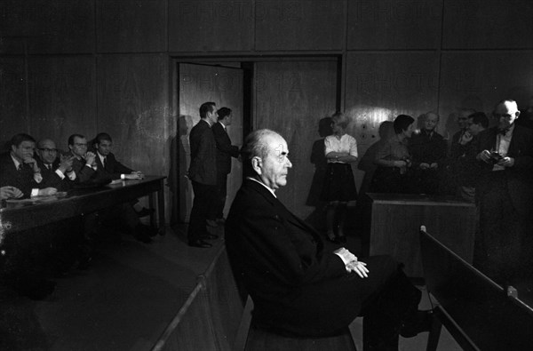 In the trial about the Dora concentration camp in front of the Essen Regional Court on 17 November 1967