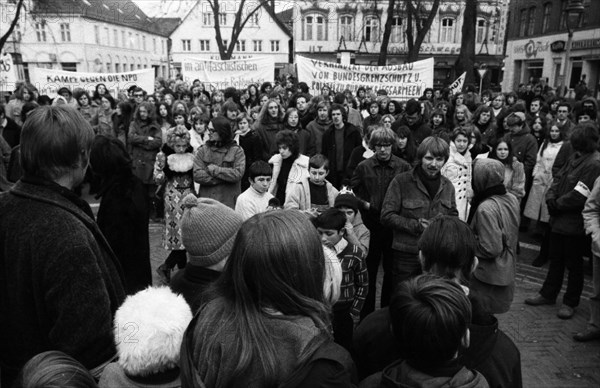 The 5th party congress of the radical right-wing NPD