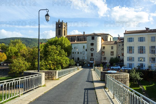 Lavoute-Chilhac labelled Les Plus Beaux Villages de France on river Allier