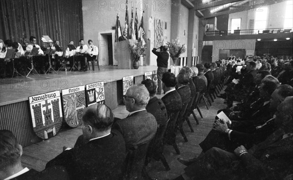 The meeting of the Danube Swabians in the Westafelenhalle in Dortmund in 1970