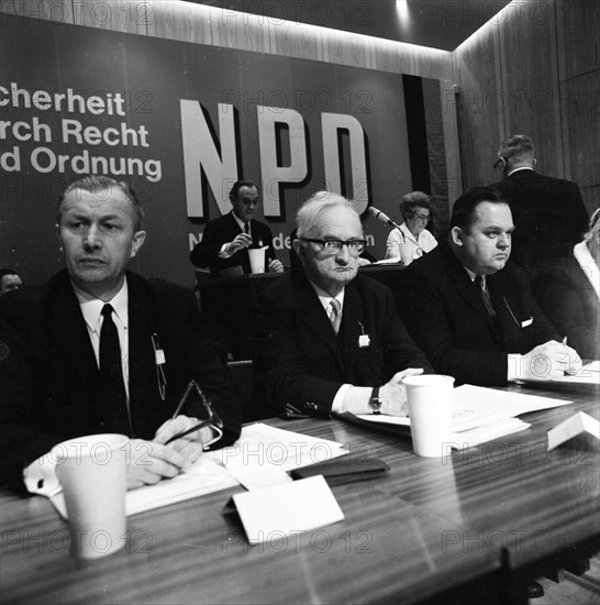 The party congress of the radical right-wing NPD