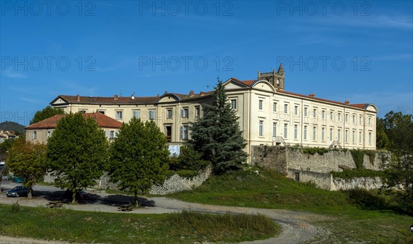 Lavoute Chilhac labelled Les Plus Beaux Villages de France. Priory Sainte-Croix