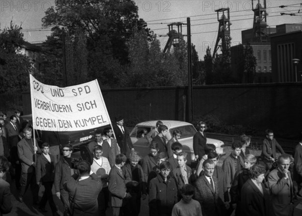 A wave of outrage swept the Ruhr area when the Hansa mine was closed