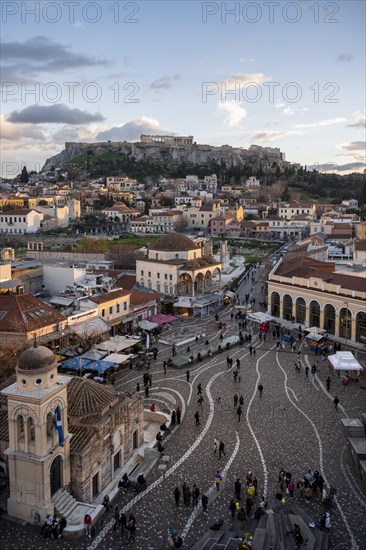 View of the Old Town of Athens