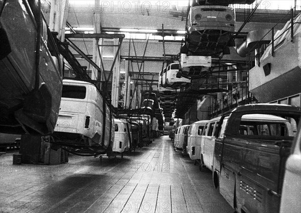 The VW plant in Hanover-Stoecken