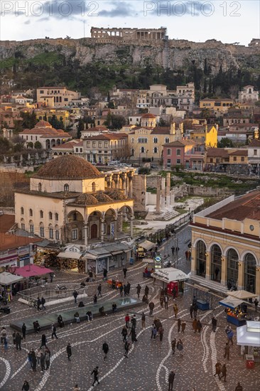 View of the Old Town of Athens