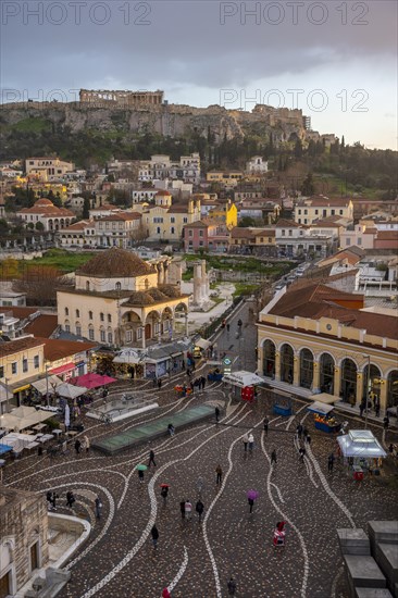 View of the Old Town of Athens