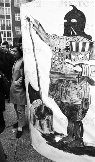 Spanish guest workers and German students demonstrated in Bonn in 1970 against the oppression of the Franco dictatorship