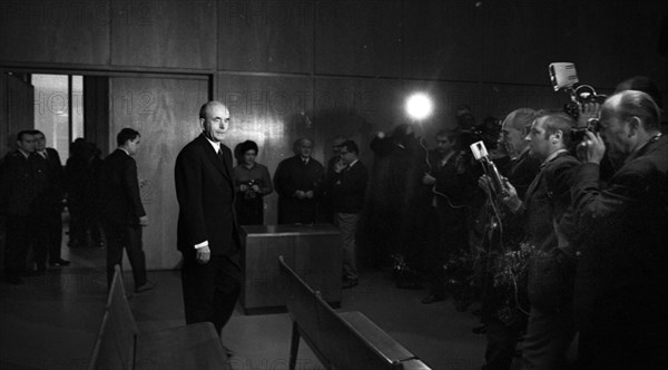 In the trial about the Dora concentration camp in front of the Essen Regional Court on 17 November 1967