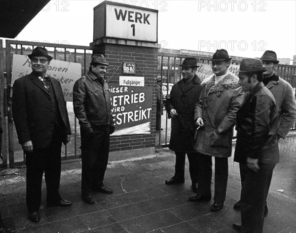 The collective bargaining dispute in the metal industry ended on 23 November 1971