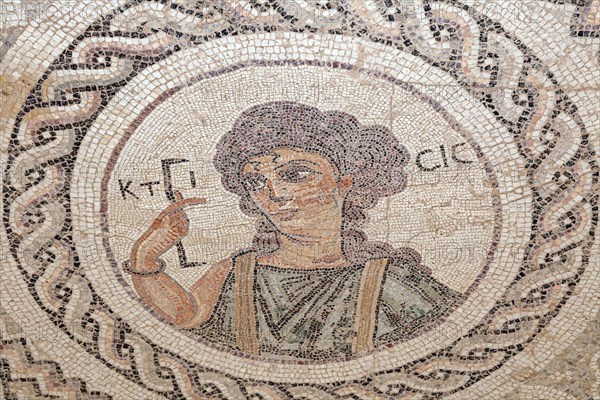 Floor mosaic of the Ktisis