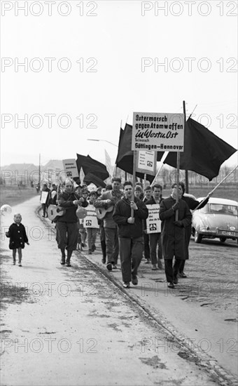 The 1964 Easter March led by the Campaign for Disarmament