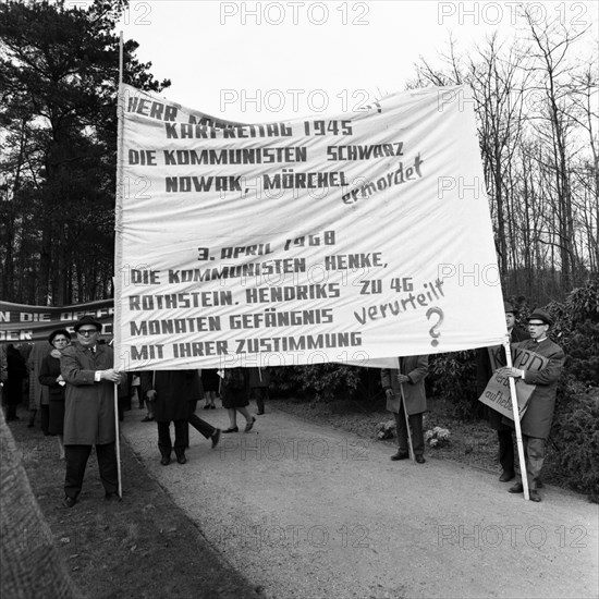 The traditional honouring of Nazi victims in the Bittermark