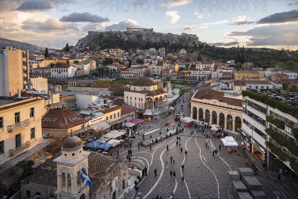 View of the Old Town of Athens