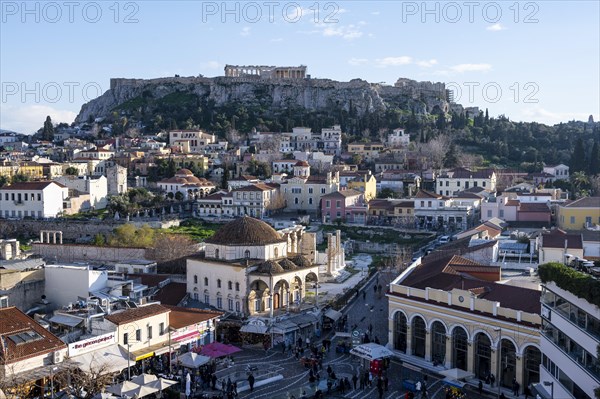 View of the Old Town of Athens