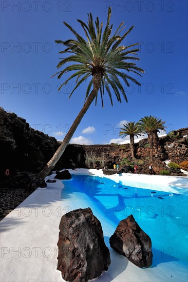 Artificial pool complex at Jameos del Agua