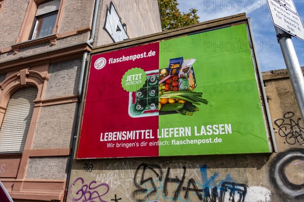 Large poster by flaschenpost. de
