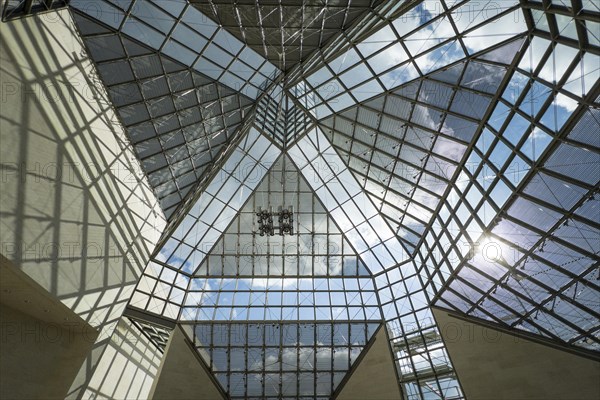 The Great Hall inside the Mudam