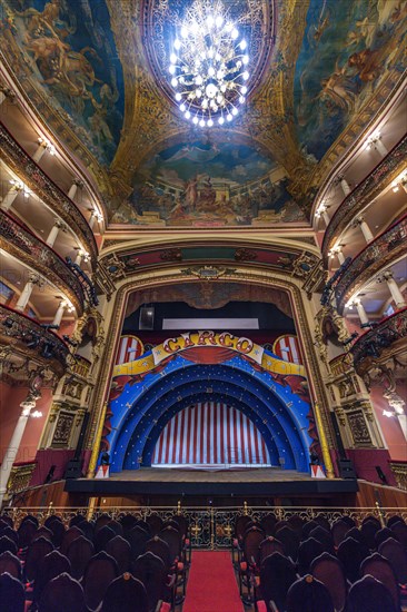 Beautiful interior of the Amazon theatre