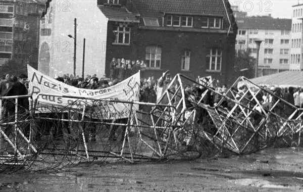 During the election campaign of the right-wing National Democratic Party of Germany