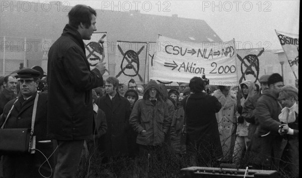 The NPD's right-wing radical action Resistance was a nationwide response to Willy Brandt's 1970 policy of understanding with the East