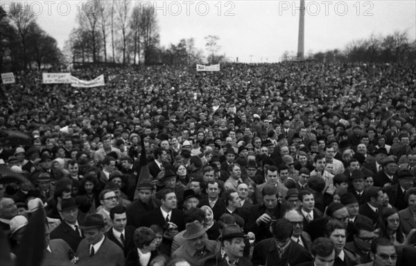 May Day demonstrations of the German Trade Union Federation