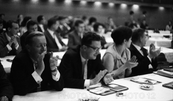 Dialogue in Germany was the motto of a conference of youth associations from East and West in June 1966 in the town hall in Oberhausen