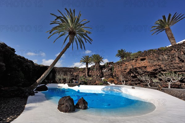 Artificial pool complex at Jameos del Agua