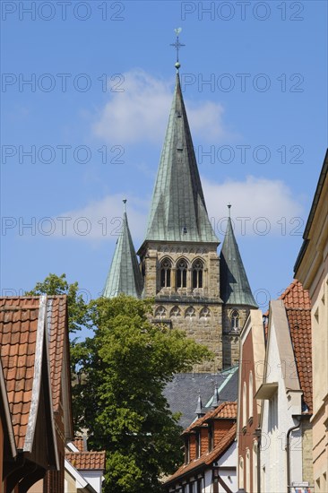 Old town with St. Laurentius Church
