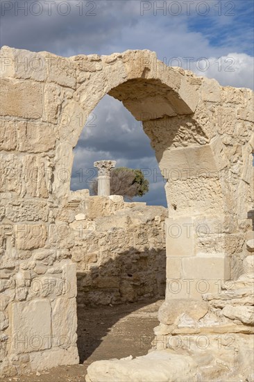 Excavation site of the ancient city of Kourion