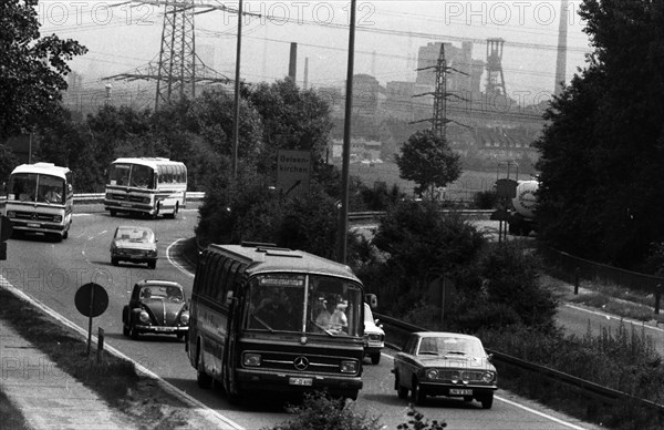 Traffic on the Ruhrschnellweg